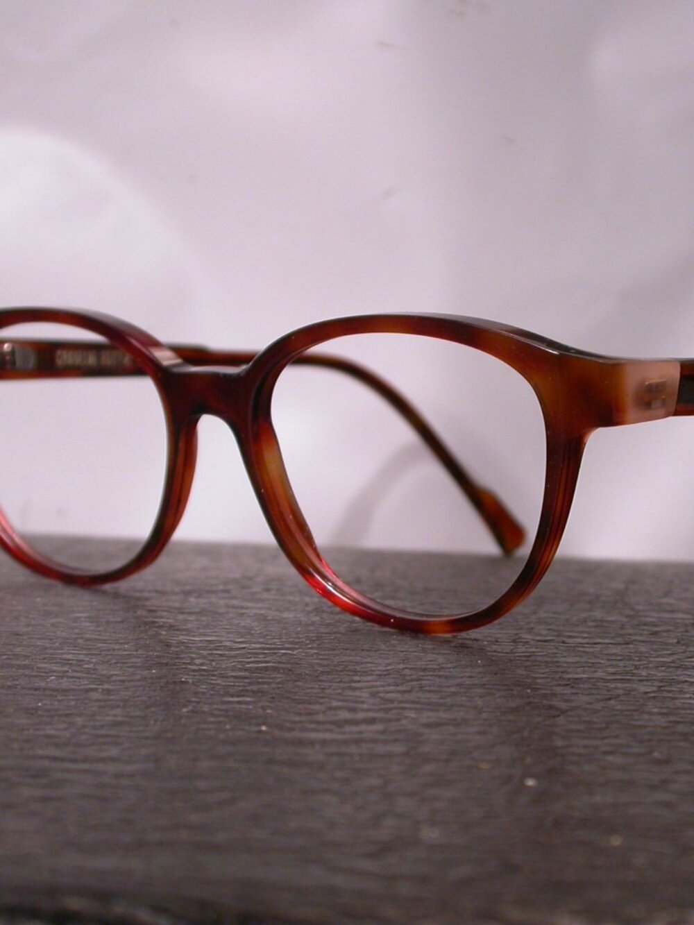 Caroline Abram Paris Zazie Tortoise Eyeglasses Frames Made in France